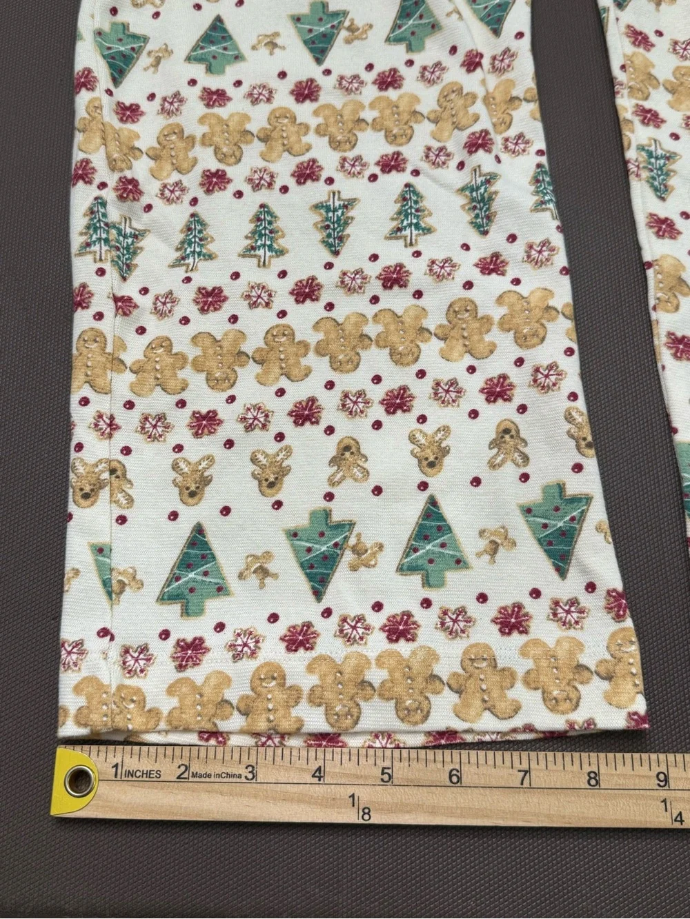 Burt’s Bees Adult Pajama Set Holidays Christmas Organic Cotton Blend NWT Size XL